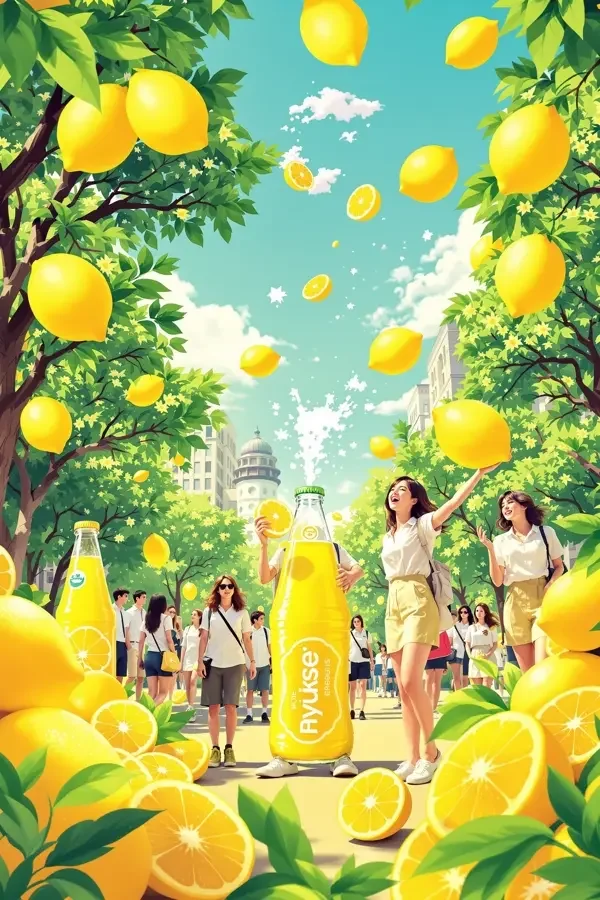 柠檬汽水